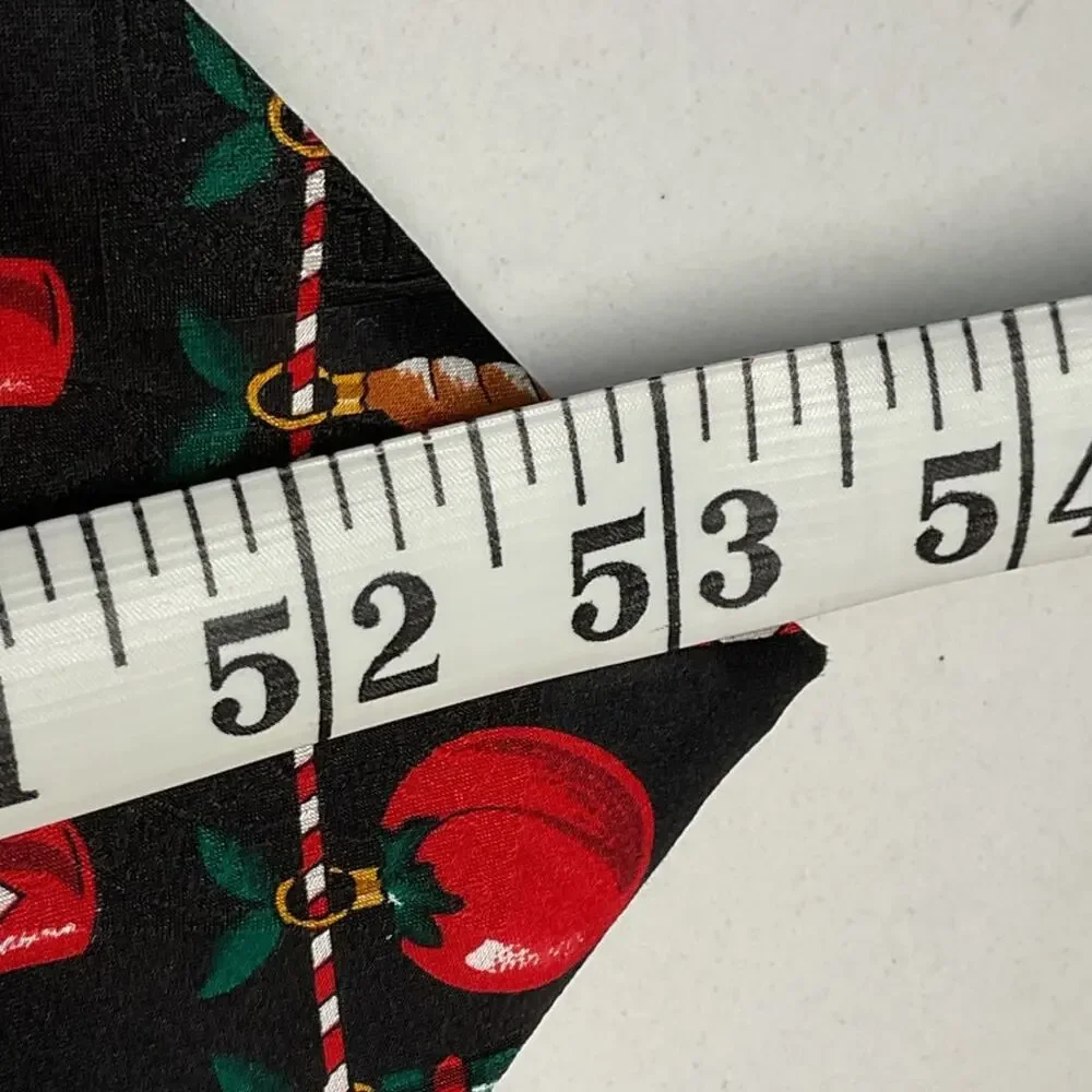 Tabasco Jalapeños and Hot Sauce Mens Neck Tie 100% Silk Christmas